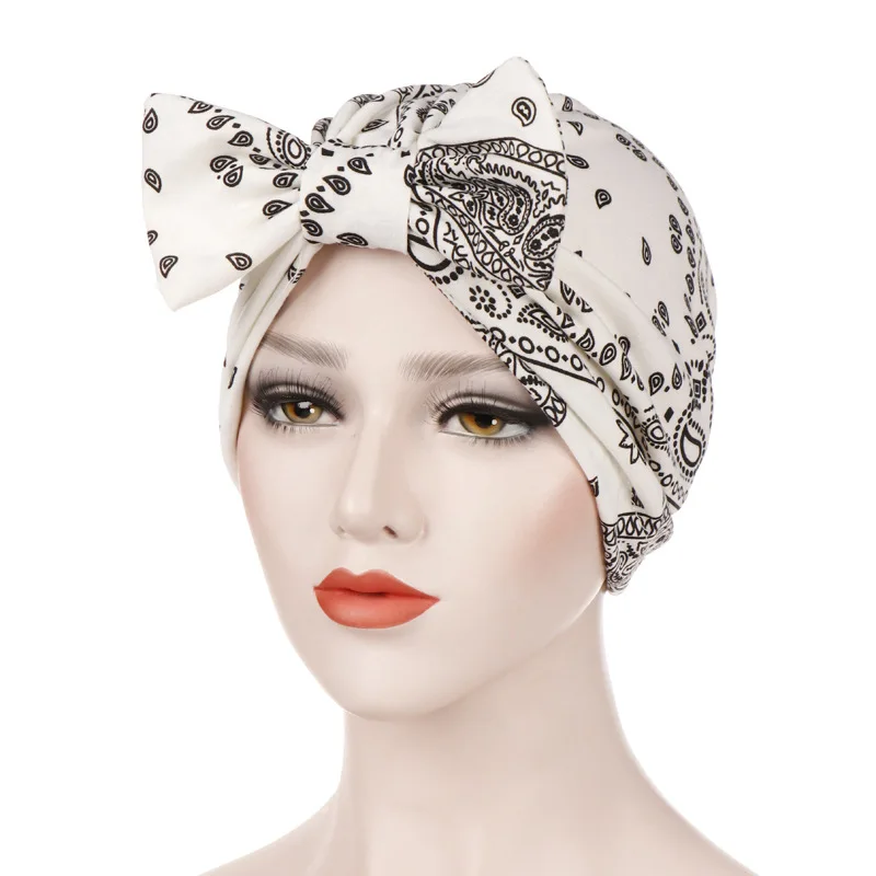 women fashion print bow wrap cotton hijab turban caps Muslim head scarf for India bonnet Inner hijabs islamic turbante mujer
women fashion print bow wrap cotton hijab turban caps Muslim head scarf for India bonnet Inner hijabs islamic turbante mujer