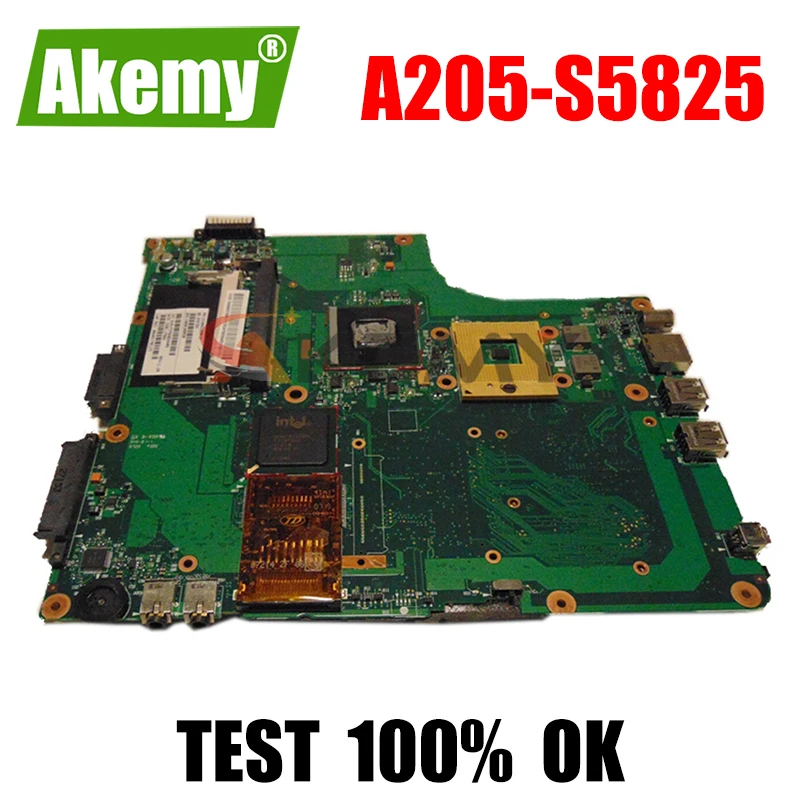 AKEMY 6050A2120801-MB-A02 V000108030 для Toshiba Satellite A205 A205-S5825 Материнская плата ноутбука Бесплатная процессор 945GM DDR2
AKEMY 6050A2120801-MB-A02 V000108030 для Toshiba Satellite A205 A205-S5825 Материнская плата ноутбука Бесплатная процессор 945GM DDR2