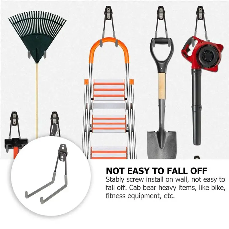 Heavy Duty Practical Sturdy Durable Wall Hanger Storage Hook for Garage Warehouse
Heavy Duty Practical Sturdy Durable Wall Hanger Storage Hook for Garage Warehouse