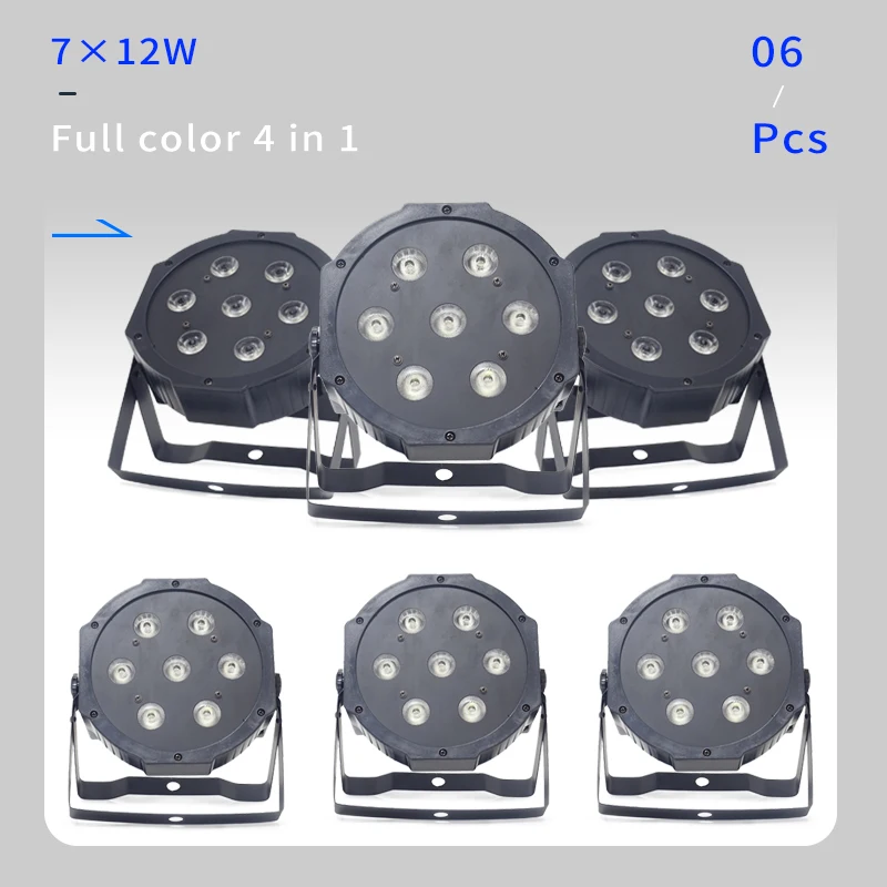 6pcs/lots 7*12w Remote lights 7x12W led Par lights RGBW 4in1 flat par led dmx512 disco lights professional stage dj equipment
6pcs/lots 7*12w Remote lights 7x12W led Par lights RGBW 4in1 flat par led dmx512 disco lights professional stage dj equipment