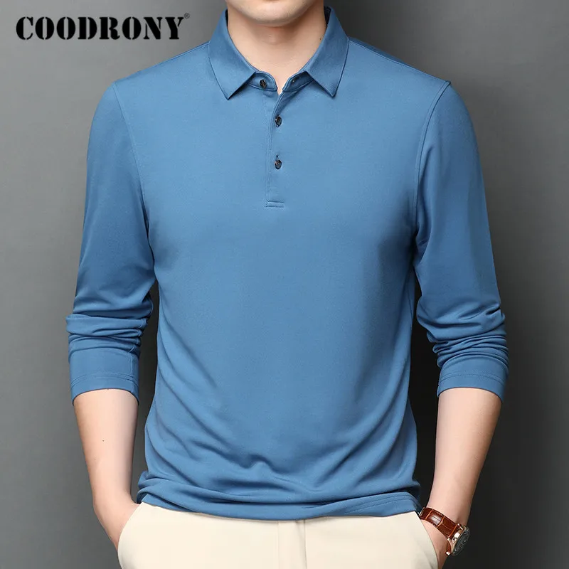 Футболка COODRONY мужская с длинным рукавом, брендовая деловая Повседневная рубашка, топы наивысшего качества, C5008, весна-осень
Футболка COODRONY мужская с длинным рукавом, брендовая деловая Повседневная рубашка, топы наивысшего качества, C5008, весна-осень