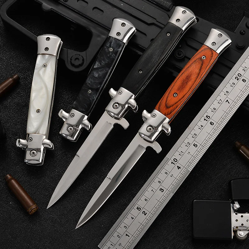 Steel head color wooden handle high hardness folding knife camping tactics outdoor knife camping mountaineering knife outdoor
Steel head color wooden handle high hardness folding knife camping tactics outdoor knife camping mountaineering knife outdoor
