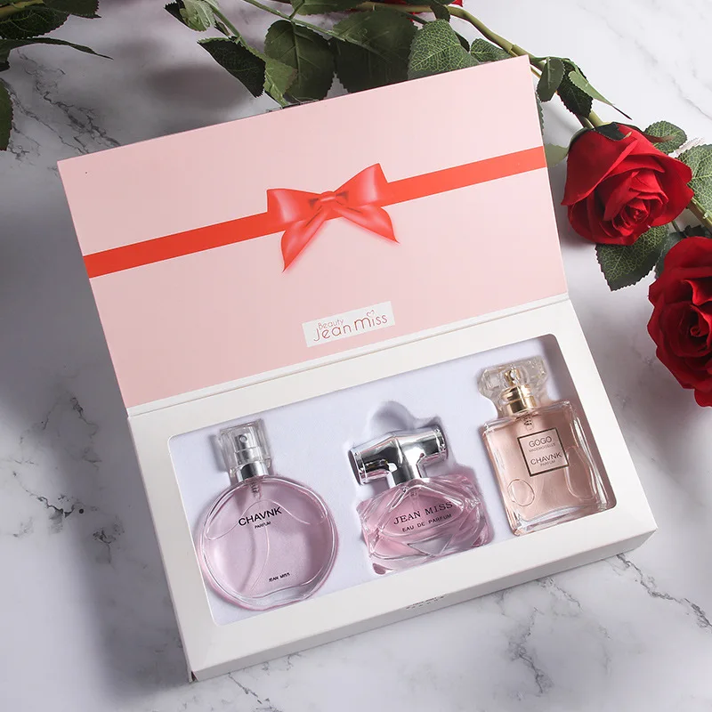 Women's Perfume Three-piece Gift Box Perfume Encounters Long-lasting Eau De Toilette Deodorant Body Mist Charming Sexy Dating
Women's Perfume Three-piece Gift Box Perfume Encounters Long-lasting Eau De Toilette Deodorant Body Mist Charming Sexy Dating