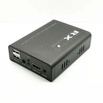 200M KVM HDMI Extender TCP/IP Network KVM Extender 1080P High Quality USB HDMI IR KVM Extender by CAT5e/6
200M KVM HDMI Extender TCP/IP Network KVM Extender 1080P High Quality USB HDMI IR KVM Extender by CAT5e/6