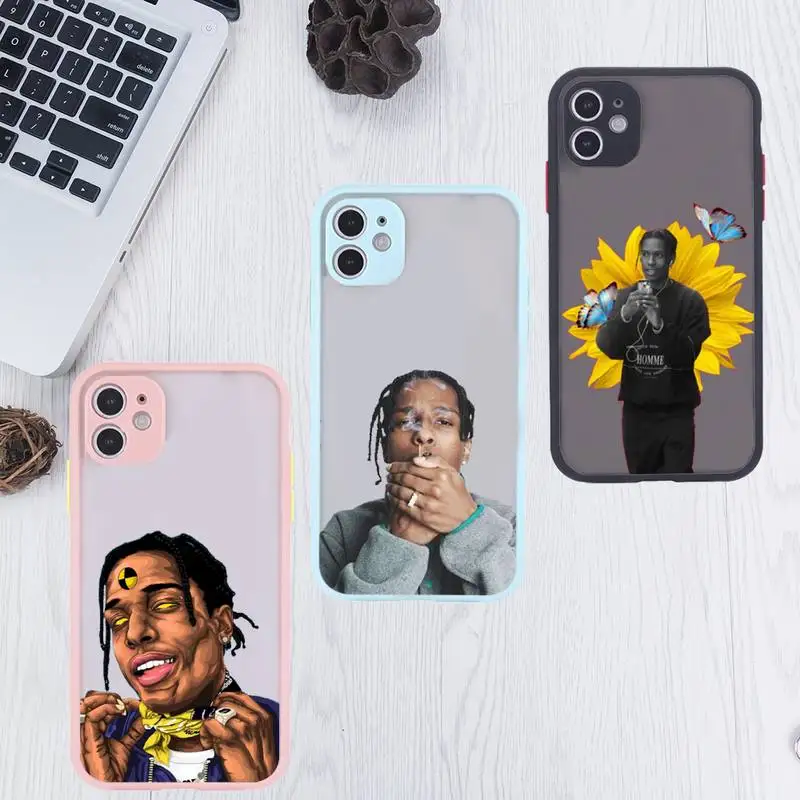 Asap Rocky Phone Case For iPhone 13 12 11 Mini Pro XR XS Max 7 8 Plus X Matte transparent Pink Back Cover
Asap Rocky Phone Case For iPhone 13 12 11 Mini Pro XR XS Max 7 8 Plus X Matte transparent Pink Back Cover