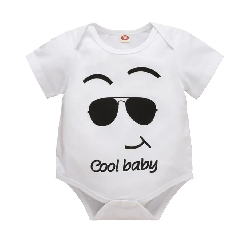 New 2020 Infant Newborn Baby Boys Girls Romper Summer Cotton Short Sleeve Print Cartoon Face Cute Baby Rompers Clothes Outfits
New 2020 Infant Newborn Baby Boys Girls Romper Summer Cotton Short Sleeve Print Cartoon Face Cute Baby Rompers Clothes Outfits