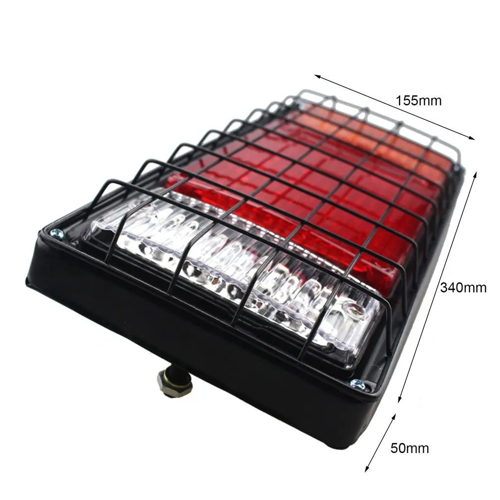 2pcs 12V 80 LEDs Metal Frame Brightness Tail Stop Light Brake Lights Rear Indicator Light For Truck Trailer Waterproof Light
2pcs 12V 80 LEDs Metal Frame Brightness Tail Stop Light Brake Lights Rear Indicator Light For Truck Trailer Waterproof Light