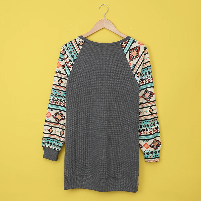 New Fashion Women's Print Sweatshirts Long Sleeve Plaid Knitted Plus Size Casual Clothes 2021 Winter Patchwork Pullover
New Fashion Women's Print Sweatshirts Long Sleeve Plaid Knitted Plus Size Casual Clothes 2021 Winter Patchwork Pullover