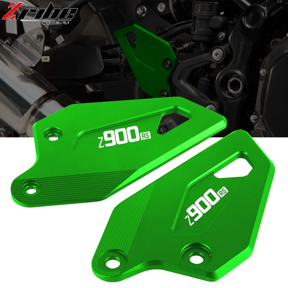 Motorcycle Rear Brake Master Cylinder Guard Cover For Kawasaki Z900RS Cafe 2017-2021 CNC Aluminum Heel Protective Cover Guard
Motorcycle Rear Brake Master Cylinder Guard Cover For Kawasaki Z900RS Cafe 2017-2021 CNC Aluminum Heel Protective Cover Guard