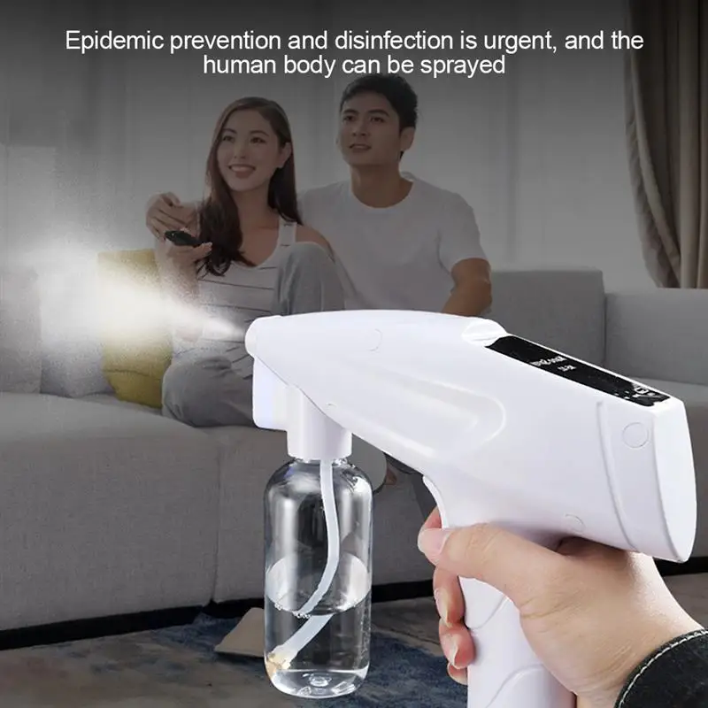 Spray Atomizer 280ml Electric Rechargeable Cleaning Sprayer Wireless Handheld Hair Fogger Machine
Spray Atomizer 280ml Electric Rechargeable Cleaning Sprayer Wireless Handheld Hair Fogger Machine