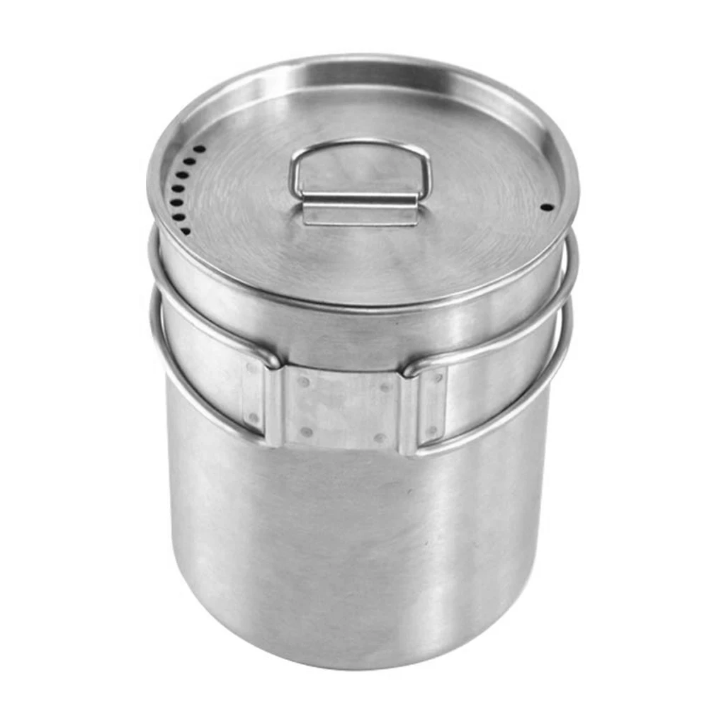 Stainless Steel Cup Outdoor Portable Camping Picnic Water Cup Mug Tableware With Foldable Handle 700ml For Travel Camping
Stainless Steel Cup Outdoor Portable Camping Picnic Water Cup Mug Tableware With Foldable Handle 700ml For Travel Camping