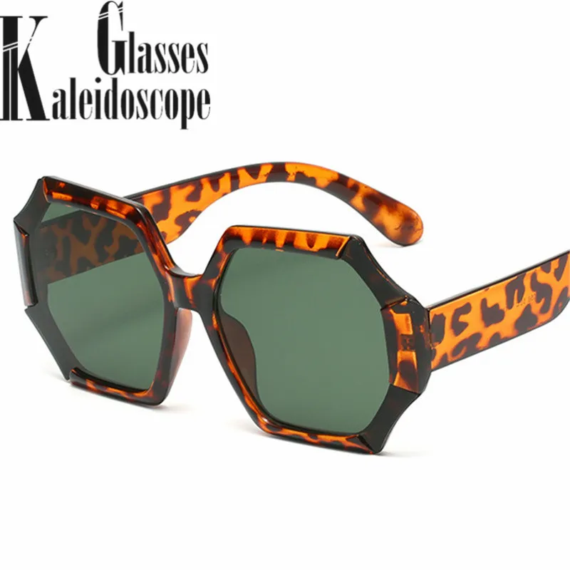 2022 New Fashion Sunglasses for Women Polygon Oversized Sun Glasses Men Personality Traveling Goggles Popular Big Frame Style | Аксессуары