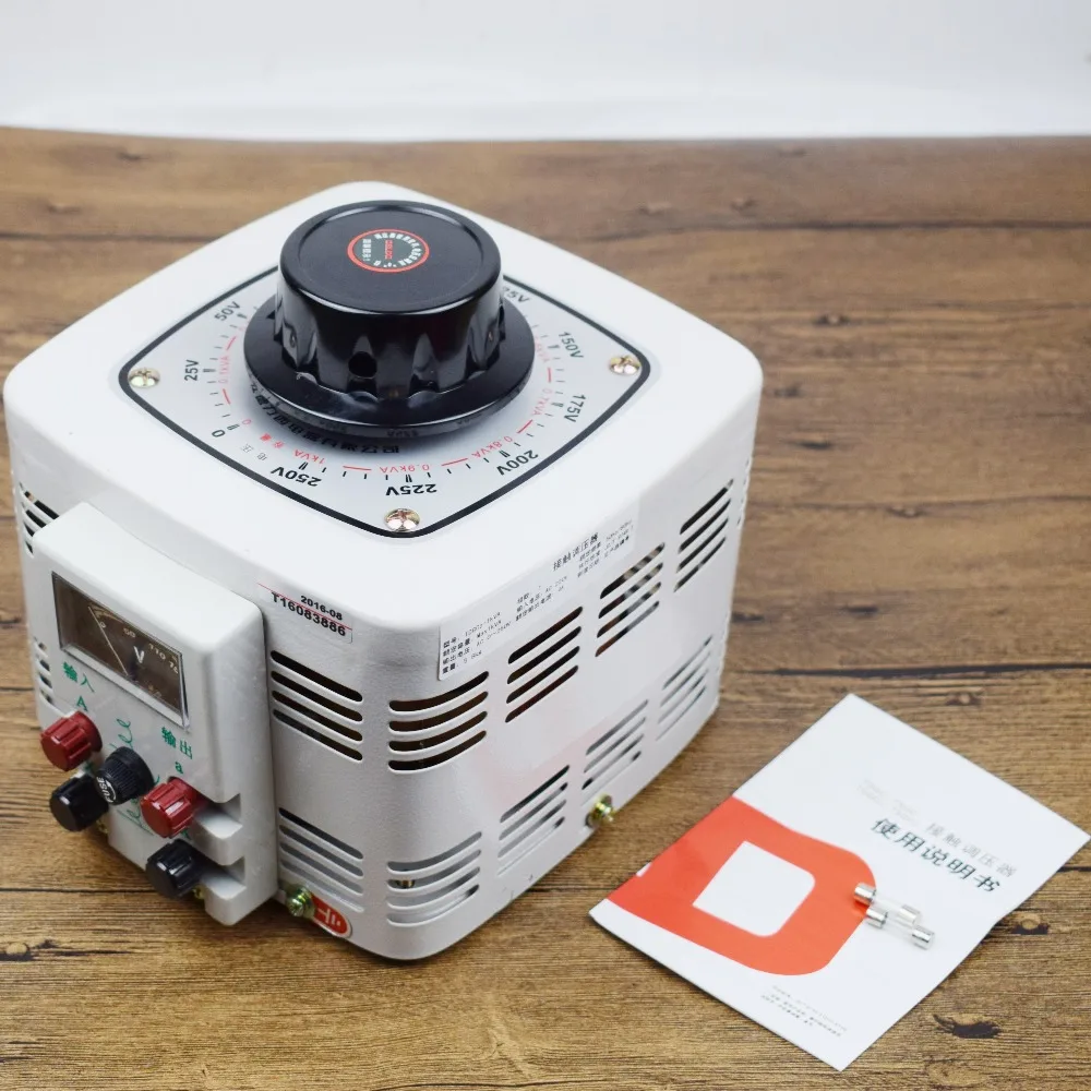 Voltage regulator household tdgc2 single phase variac 1000w 0-250v voltage converter power converter voltage transformer 220V
Voltage regulator household tdgc2 single phase variac 1000w 0-250v voltage converter power converter voltage transformer 220V