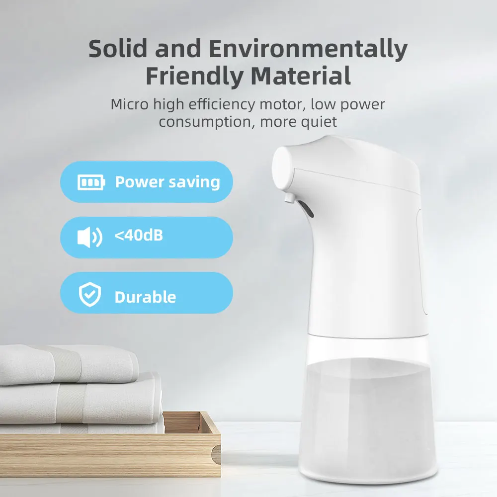 Waterproof Foam Liquid Dispenser Automatic Soap Dispenser Sensor Touchless Hand Washer Soap Dispenser Pump
Waterproof Foam Liquid Dispenser Automatic Soap Dispenser Sensor Touchless Hand Washer Soap Dispenser Pump