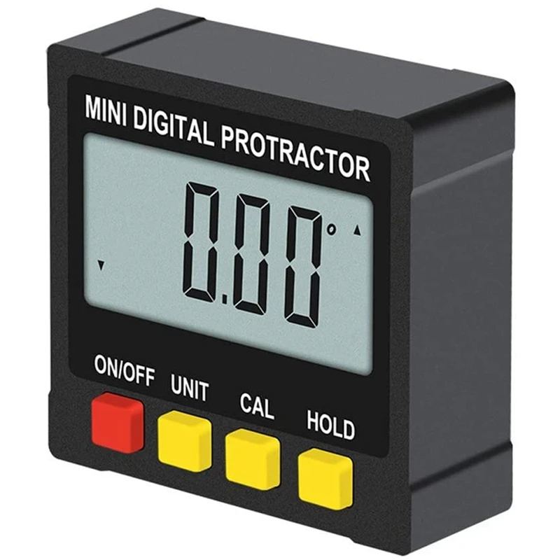 Digital Level and Angle Gauge Finder Bevel Protractor Inclinometer, Measures 0-90 Degree Ranges, Angle Measurement Tools
Digital Level and Angle Gauge Finder Bevel Protractor Inclinometer, Measures 0-90 Degree Ranges, Angle Measurement Tools