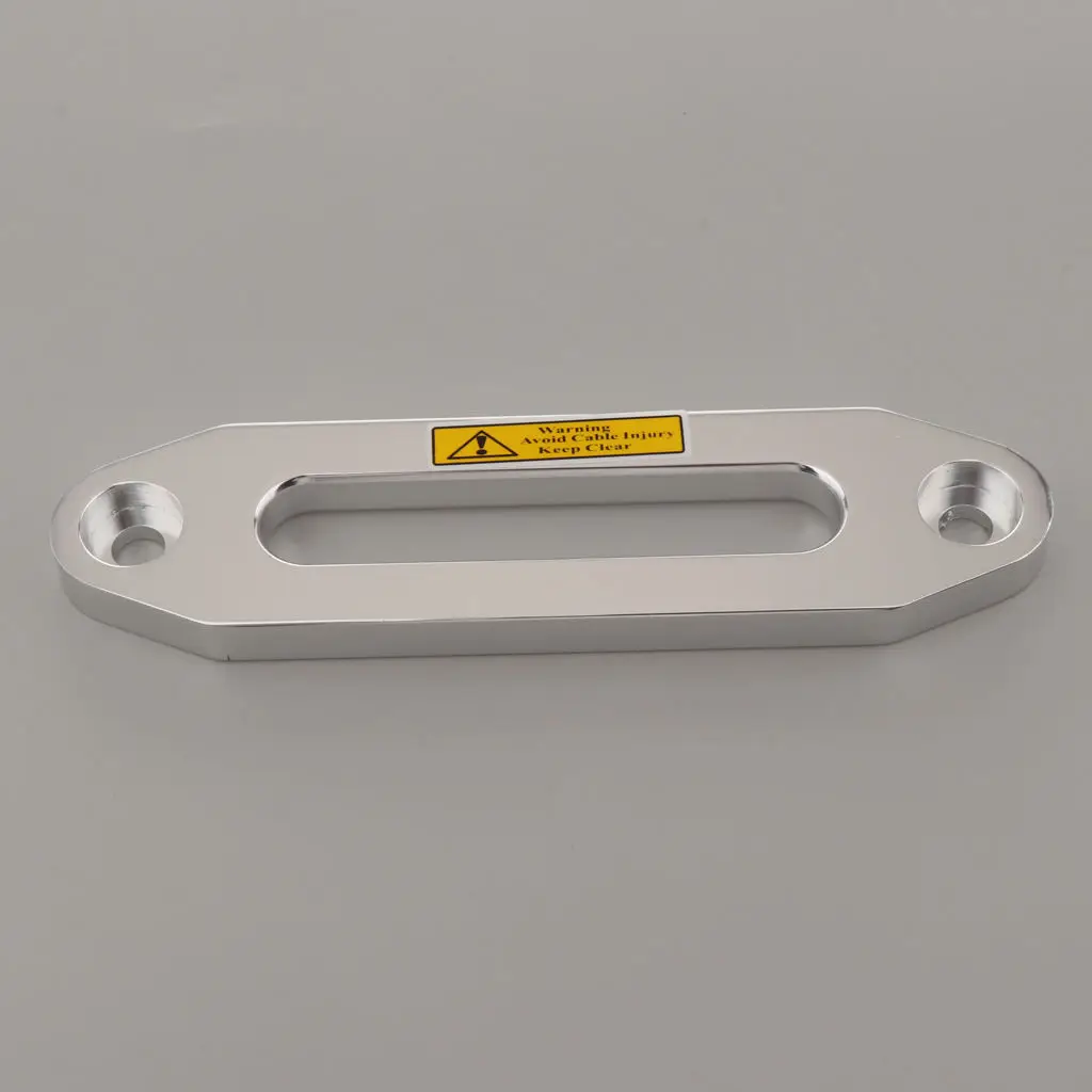 6000lbs Aluminum Alloy Hawse Fairlead for Synthetic Rope, 8.07inch Winch Fairlead (Silver)
6000lbs Aluminum Alloy Hawse Fairlead for Synthetic Rope, 8.07inch Winch Fairlead (Silver)