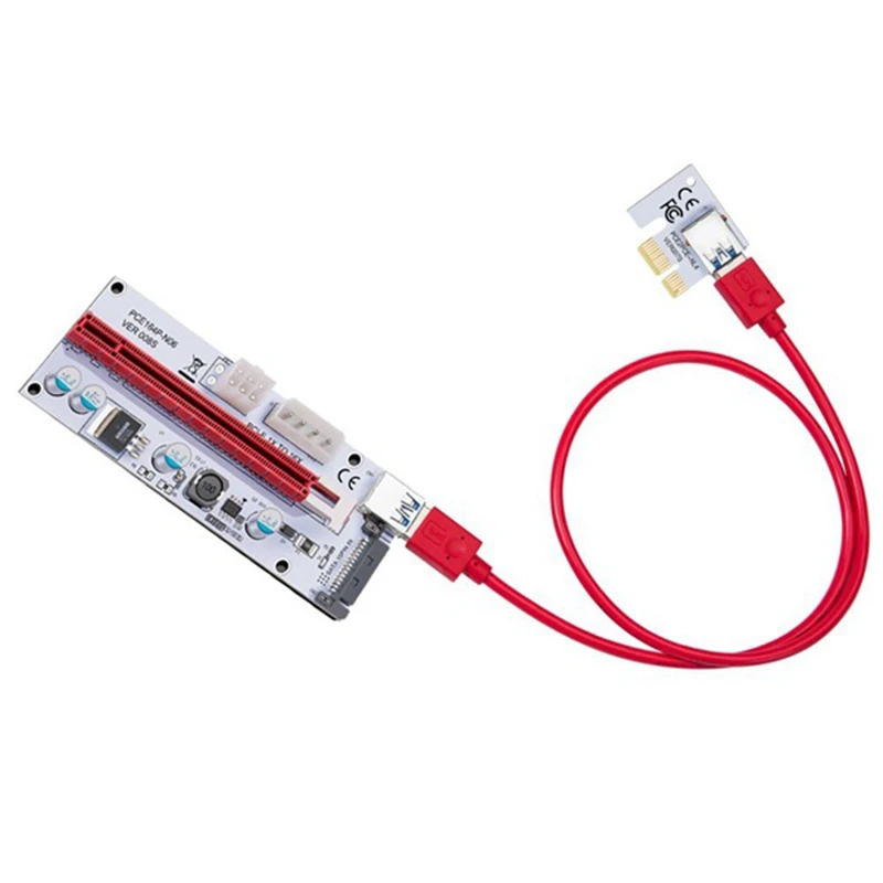 6 шт. 008S 3 в 1 PCIe PCI Express Riser Card 1X для 16X USB 3,0 кабель для передачи данных для майнинга биткоинов BTC изображение карты
6 шт. 008S 3 в 1 PCIe PCI Express Riser Card 1X для 16X USB 3,0 кабель для передачи данных для майнинга биткоинов BTC изображение карты