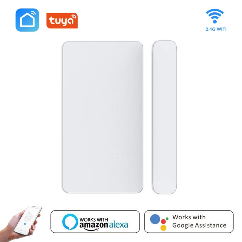 Tuya WiFi Door Sensor, Smart Door Open/Closed Detectors, Smart Life APP Wifi Door/Window Sensor Works With Alexa,Google Home
Tuya WiFi Door Sensor, Smart Door Open/Closed Detectors, Smart Life APP Wifi Door/Window Sensor Works With Alexa,Google Home