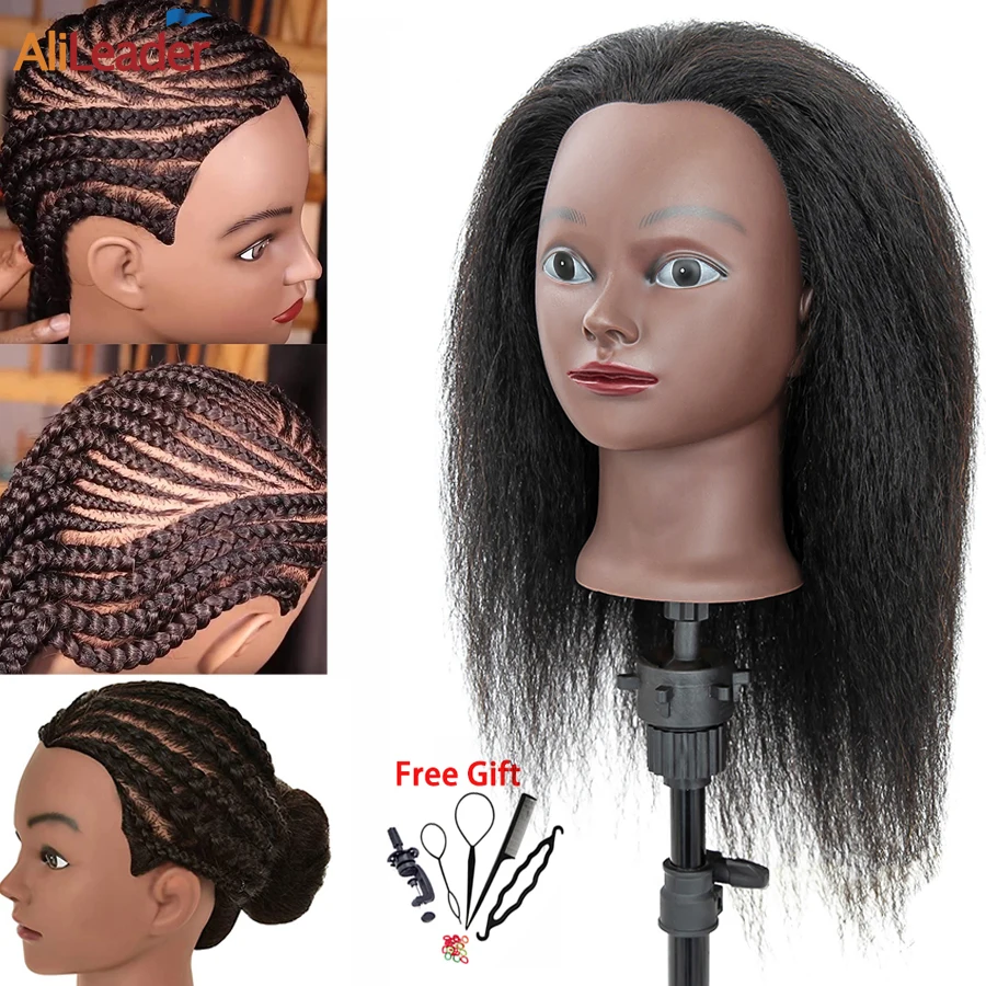 Alileader Mannequin Head With Human Hair For Braiding Professional Hairdresser Manikin Practice Cosmetology Head Styling Tools
Alileader Mannequin Head With Human Hair For Braiding Professional Hairdresser Manikin Practice Cosmetology Head Styling Tools