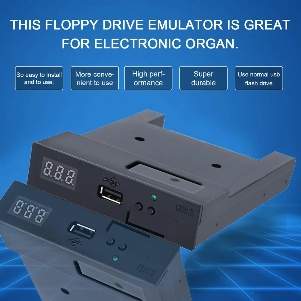 Hot Newest For Musical Keyboad SFR1M44-U100K 5V 3.5 1.44MB 1000 Floppy Disk Drive to USB emulator Simulation Simple plug Black
Hot Newest For Musical Keyboad SFR1M44-U100K 5V 3.5 1.44MB 1000 Floppy Disk Drive to USB emulator Simulation Simple plug Black