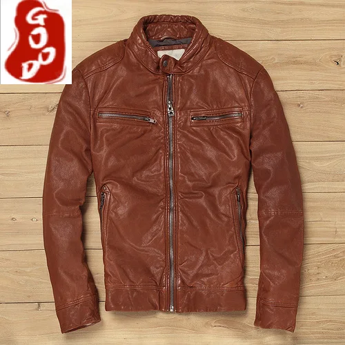 100% Natural Genuine Leather Jacket Men Clothes 2021 Streetwear Real Sheepskin Coat Male Casual Chamarrasde Hombre LW4997
100% Natural Genuine Leather Jacket Men Clothes 2021 Streetwear Real Sheepskin Coat Male Casual Chamarrasde Hombre LW4997