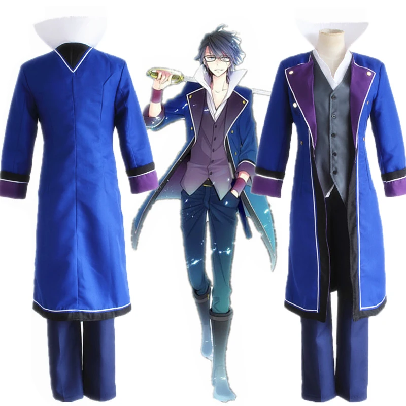 K Project K RETURN OF KINGS Fushimi Saruhiko Munakata Reisi Uniform Cosplay Costume Full Set ( Trench + Vest + Shirt + Pants )
K Project K RETURN OF KINGS Fushimi Saruhiko Munakata Reisi Uniform Cosplay Costume Full Set ( Trench + Vest + Shirt + Pants )