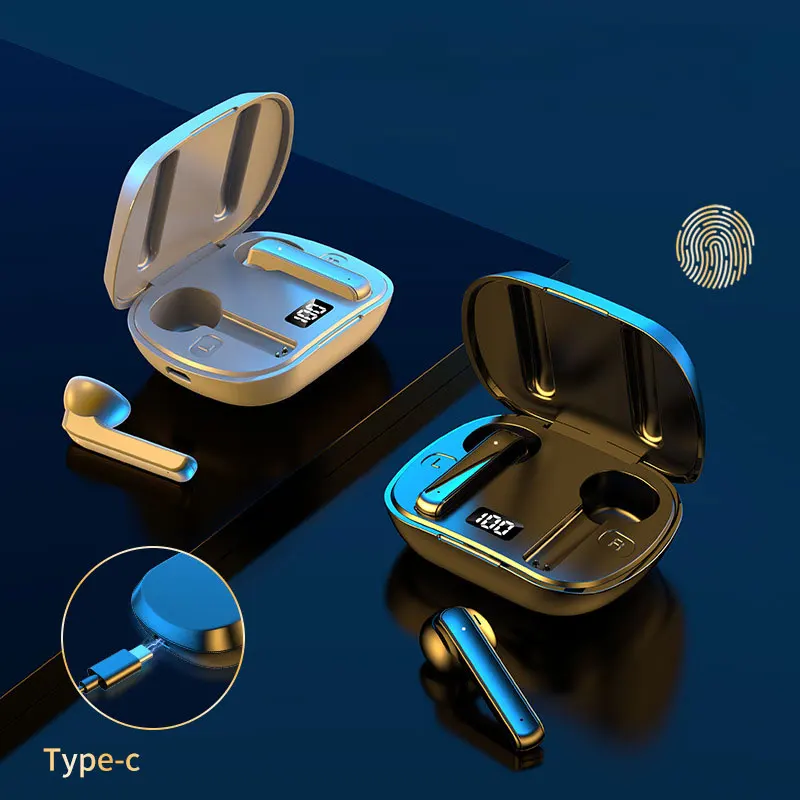 TWS Bluetooth 5,0 Беспроводные наушники с сенсорным управлением Игровые наушники Тип C динамические наушники с микрофоном спортивные наушники 
TWS Bluetooth 5,0 Беспроводные наушники с сенсорным управлением Игровые наушники Тип C динамические наушники с микрофоном спортивные наушники