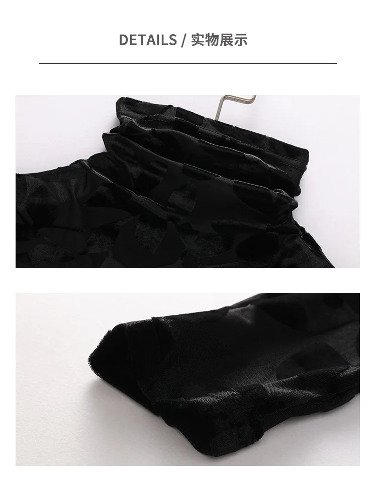 Autumn and Winter Women's New Half-high Neck Slim-fit Pullover Long-sleeved Top Flower Bottoming Shirt
Autumn and Winter Women's New Half-high Neck Slim-fit Pullover Long-sleeved Top Flower Bottoming Shirt