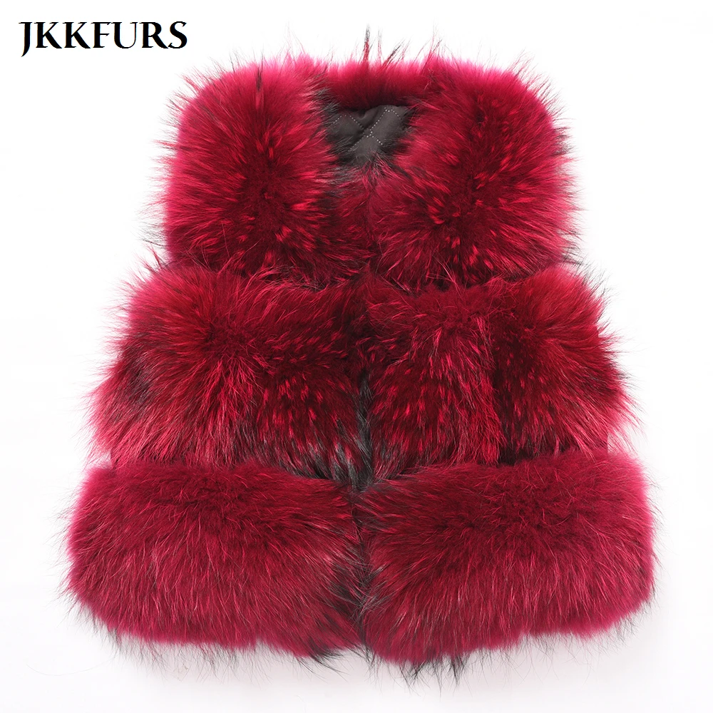 2021 Real Raccoon Fur Vest Fashion Style Women Winter Thick Warm Gilet Waistcoat New 3 Rows S1150C
2021 Real Raccoon Fur Vest Fashion Style Women Winter Thick Warm Gilet Waistcoat New 3 Rows S1150C