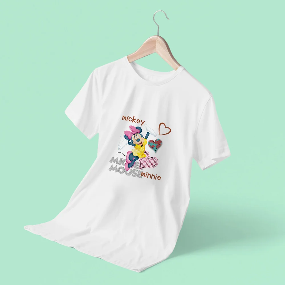 Girls 10-12Y Clothing Fun Summer Kids T-shirt Minnie Mouse Cartoon Anime Short-Sleeved Casual All-match Black Children's Tee
Girls 10-12Y Clothing Fun Summer Kids T-shirt Minnie Mouse Cartoon Anime Short-Sleeved Casual All-match Black Children's Tee