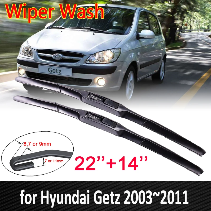 Car Wiper Blade for Hyundai Getz 2003~2011 Front Windshield Wipers Car Accessories 2004 2005 2006 2007 2008 2009 2010
Car Wiper Blade for Hyundai Getz 2003~2011 Front Windshield Wipers Car Accessories 2004 2005 2006 2007 2008 2009 2010