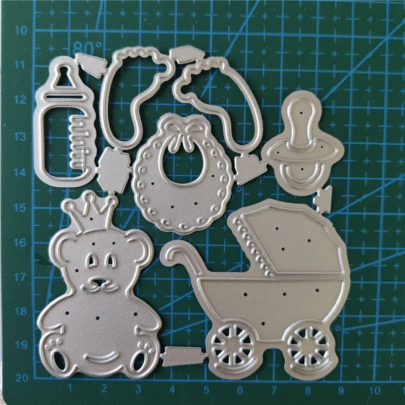Toys Baby Carriage Metal Cutting Dies Embossing Mold DIY Paper Art Scrapbooking Album Dies Funny Playing Postcard Making
Toys Baby Carriage Metal Cutting Dies Embossing Mold DIY Paper Art Scrapbooking Album Dies Funny Playing Postcard Making