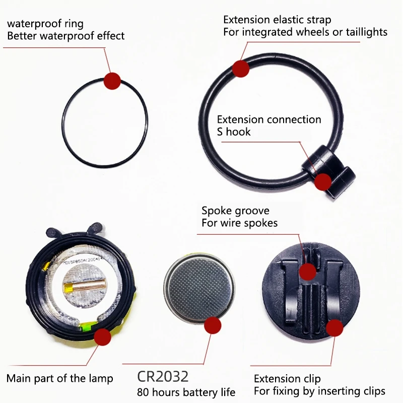 Novel-4Pc Multifunctional Bicycle Spoke Light Scooter Tail Light Wheels Lights Balance Bike Flower Drum Light Ladybug Lamp
Novel-4Pc Multifunctional Bicycle Spoke Light Scooter Tail Light Wheels Lights Balance Bike Flower Drum Light Ladybug Lamp