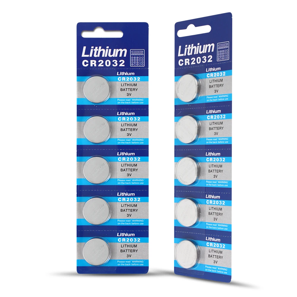 5pcs/1card 3V CR 2032 Lithium Button Cell Battery BR2032 DL2032 ECR2032 CR2032 5004LC KCR2032 Coin Cell Batteries For Watch Toys
5pcs/1card 3V CR 2032 Lithium Button Cell Battery BR2032 DL2032 ECR2032 CR2032 5004LC KCR2032 Coin Cell Batteries For Watch Toys