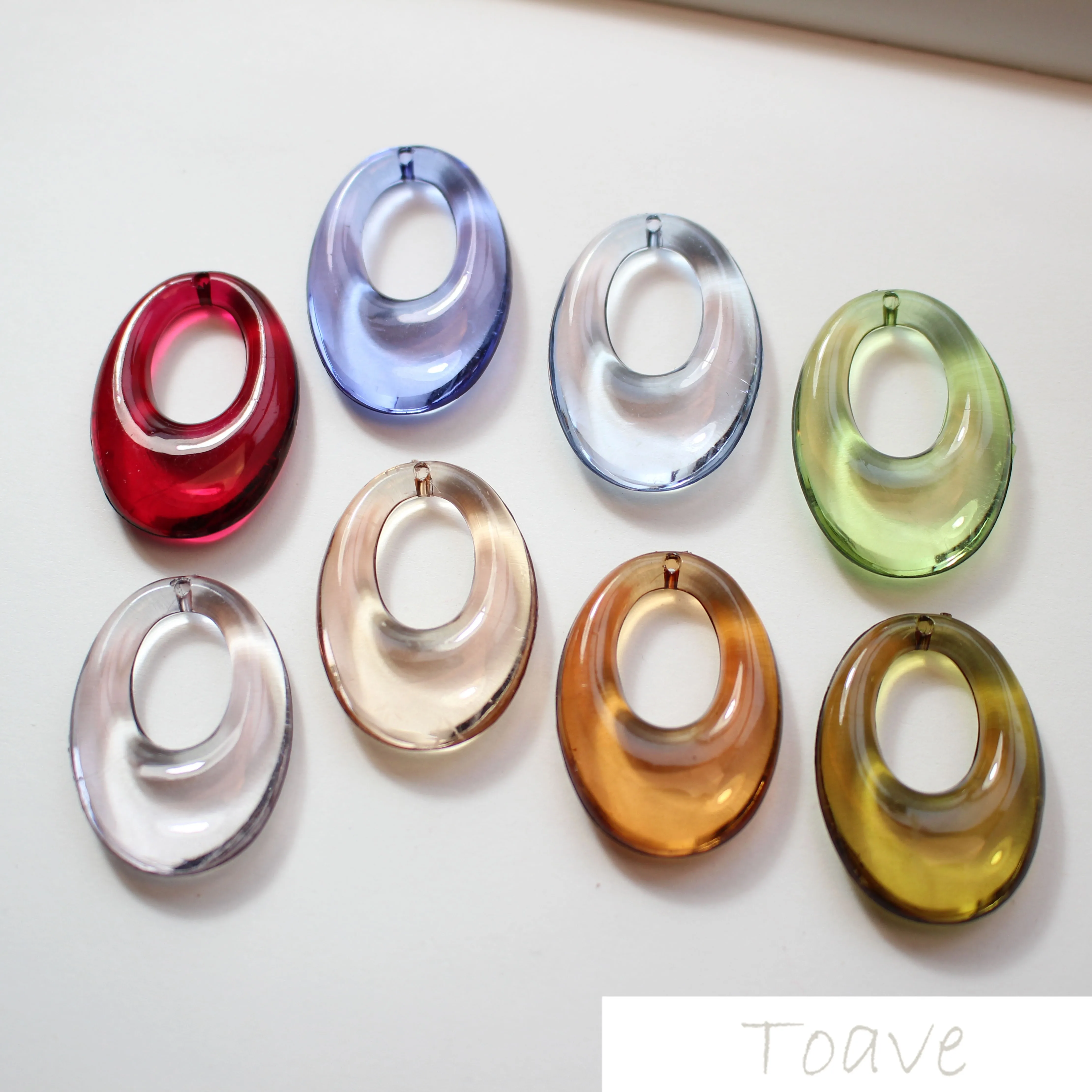 Spring Transparent Retro Ellipse Hole Pendant DIY Ear Stud Accessories Material
Spring Transparent Retro Ellipse Hole Pendant DIY Ear Stud Accessories Material
