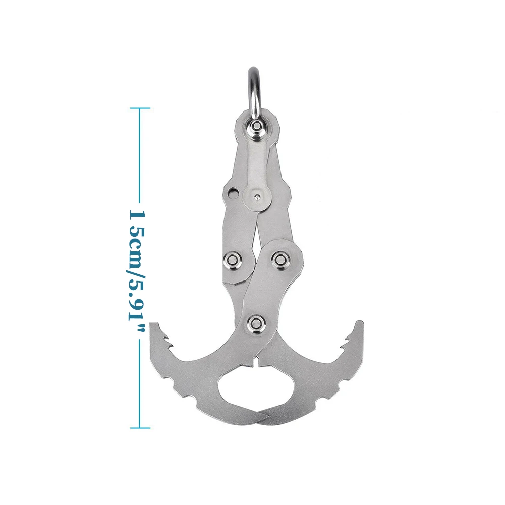 Outdoor Multifunctional Strong Rock Climbing Stainless Steel 2-in-1 Hiking Harness Claw Tool Grappling Hook Equipment Foldable
Outdoor Multifunctional Strong Rock Climbing Stainless Steel 2-in-1 Hiking Harness Claw Tool Grappling Hook Equipment Foldable