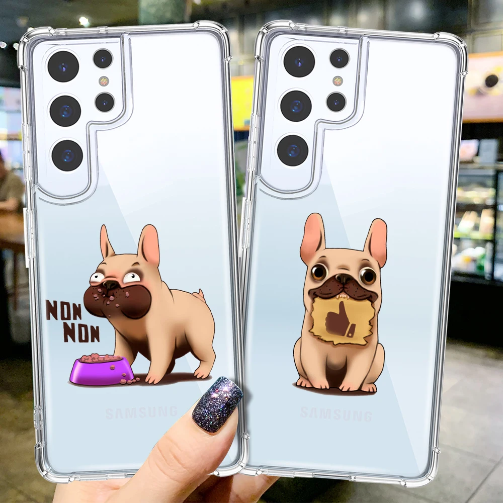 Funny Shar Pei Dog Phone Case for Samsung S22Ultra S21Ultra S20Ultra Note20 S20 FE Lite S10 S21Plus Coque Shockproof Clear Cover
Funny Shar Pei Dog Phone Case for Samsung S22Ultra S21Ultra S20Ultra Note20 S20 FE Lite S10 S21Plus Coque Shockproof Clear Cover