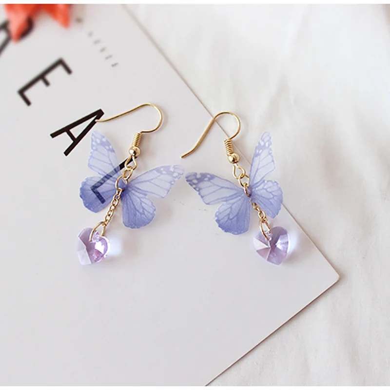 The New Butterfly Korean Earrings 2021 Trend Glass Fashion Fabric Ear Clips Gift To Girlfriend
The New Butterfly Korean Earrings 2021 Trend Glass Fashion Fabric Ear Clips Gift To Girlfriend