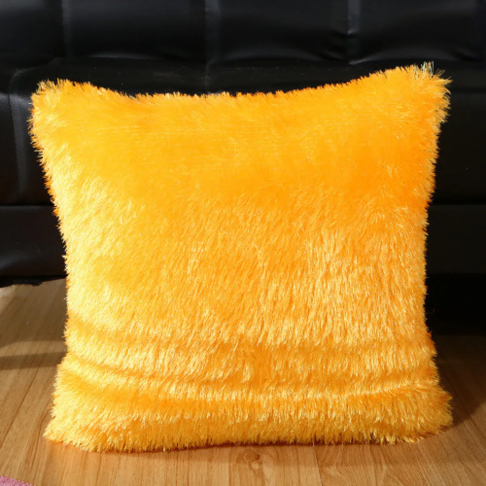 Decorative Pillow Case Short Plush Cushion Cover Solid Color Pillow Cover 43*43cm Hotel Room Decoration Pillow Case
Decorative Pillow Case Short Plush Cushion Cover Solid Color Pillow Cover 43*43cm Hotel Room Decoration Pillow Case