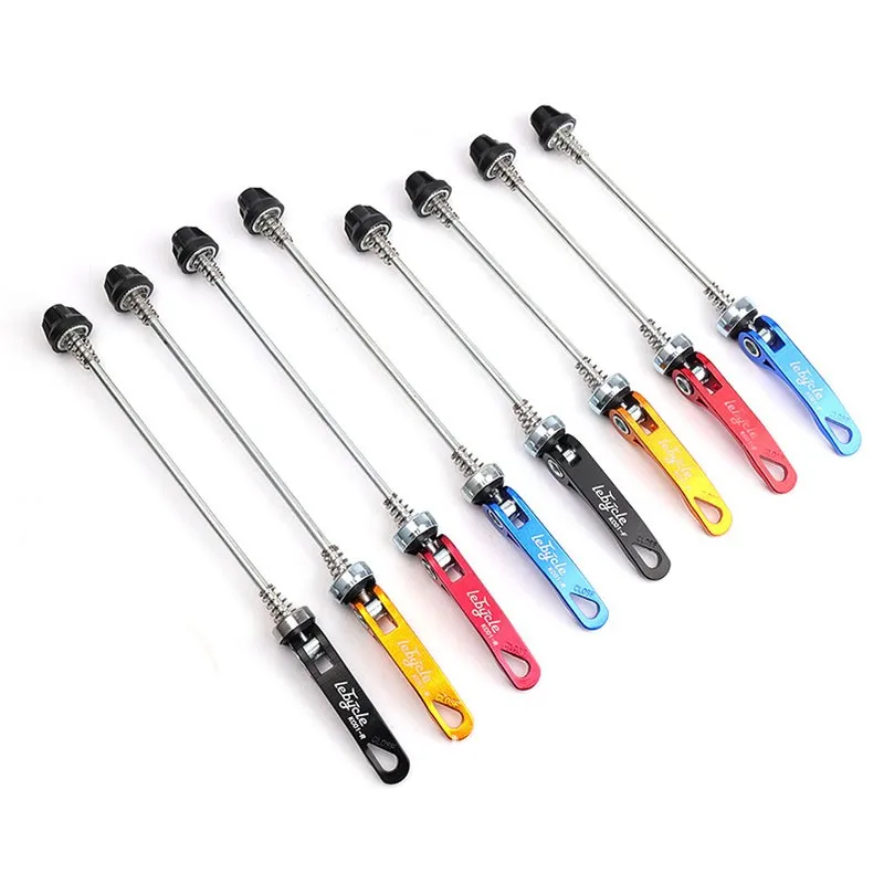 Best Pair Anodised Bike Bicycle MTB Quick Release QR Alloy Wheel Hub Spindle Bike Clip Lever Axle 140mm/180mm Ti Axis Skewer
Best Pair Anodised Bike Bicycle MTB Quick Release QR Alloy Wheel Hub Spindle Bike Clip Lever Axle 140mm/180mm Ti Axis Skewer
