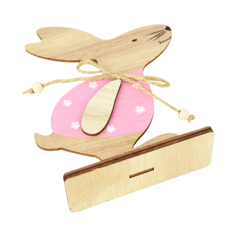 1pc Cartoon Wooden Rabbit Crafts Desktop Ornament Creative Happy Easter Gifts Party Favor Supplies DIY Table Home Decoration
1pc Cartoon Wooden Rabbit Crafts Desktop Ornament Creative Happy Easter Gifts Party Favor Supplies DIY Table Home Decoration