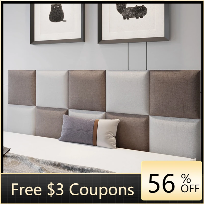Bed Headboard Thick Self-Adhesive Headboard Soft Bag Anti-Collision Tatami 3d Stereo Stickers Bedroom Wall Decoration
Bed Headboard Thick Self-Adhesive Headboard Soft Bag Anti-Collision Tatami 3d Stereo Stickers Bedroom Wall Decoration