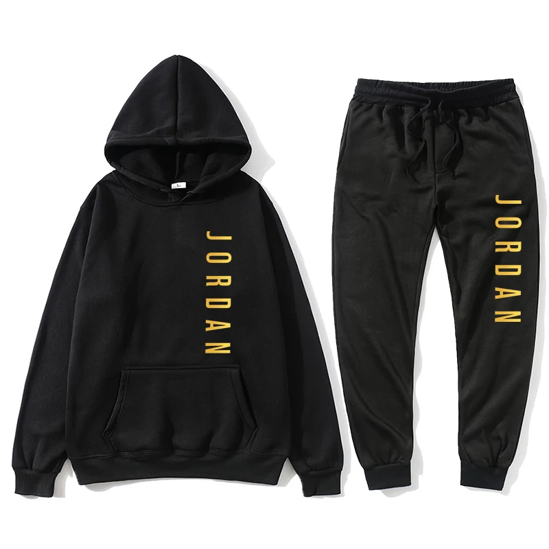 Golden Jordan Print 2 Pce Set Tracksuit Men Hooded Sweatshirt+Pants Pullover Hoodie Sportwear Suit Ropa Hombre Casual Clothes
Golden Jordan Print 2 Pce Set Tracksuit Men Hooded Sweatshirt+Pants Pullover Hoodie Sportwear Suit Ropa Hombre Casual Clothes