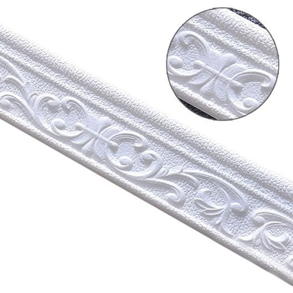 1PCS 2.3M 3D Wall Trim Line Skirting Border home Decoration accessories modern Household For Living Room DIY Background Sticker
1PCS 2.3M 3D Wall Trim Line Skirting Border home Decoration accessories modern Household For Living Room DIY Background Sticker