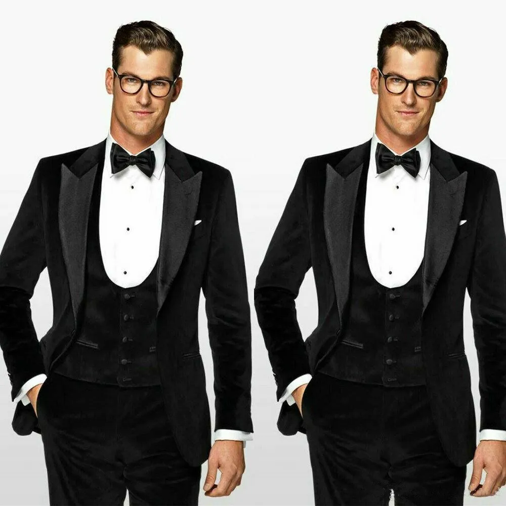 Handsome One Button Groomsmen Peak Lapel Groom Tuxedos Men Suits Wedding/Prom Best Man Blazer ( Jacket+Pants+Tie+Vest) 955
Handsome One Button Groomsmen Peak Lapel Groom Tuxedos Men Suits Wedding/Prom Best Man Blazer ( Jacket+Pants+Tie+Vest) 955