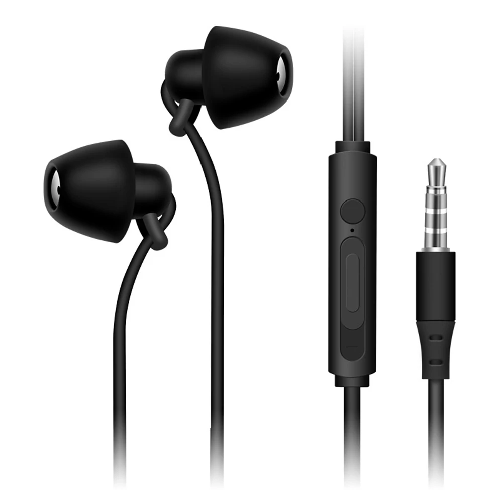 3.5mm Wired Headphones Portable 3-Level Earphone with Microphone Volume Control 3 Colors
3.5mm Wired Headphones Portable 3-Level Earphone with Microphone Volume Control 3 Colors