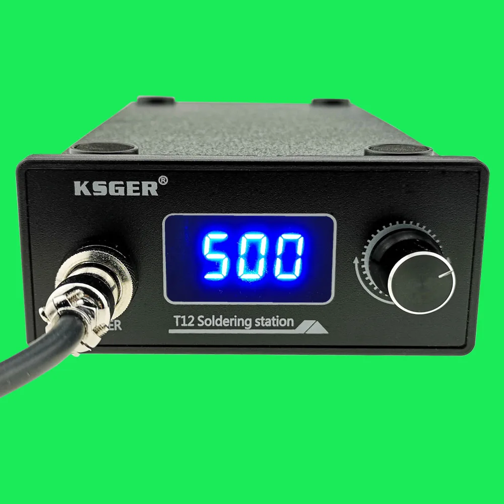 KSGER T12 паяльная станция STM32 Цифровая Электрическая с ручкой 9501 сварочные