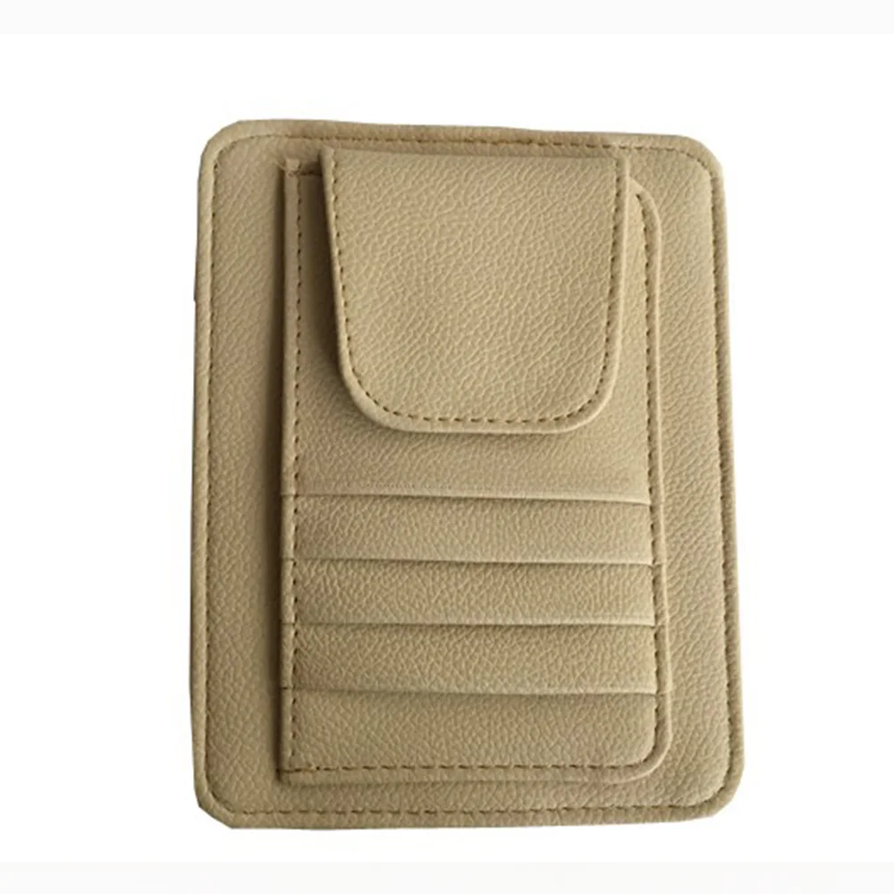 PU Car Sun Visor Storage Holder Sunglasses Credit Card Clip Frames And Display Items Storage Holder Pen Bag With 3 Color
PU Car Sun Visor Storage Holder Sunglasses Credit Card Clip Frames And Display Items Storage Holder Pen Bag With 3 Color