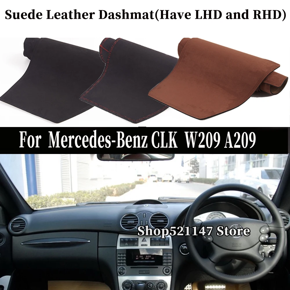 Accessories Suede Leather Dashmat Dashboard Cover Carpet For Mercedes-Benz CLK W209 A209 CLK350 320 500 280 200 240 63 350 220
Accessories Suede Leather Dashmat Dashboard Cover Carpet For Mercedes-Benz CLK W209 A209 CLK350 320 500 280 200 240 63 350 220