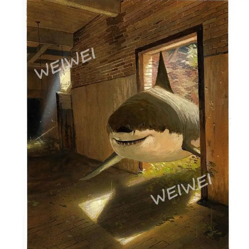 Shark Into The House Mosaic Pictures Diamond Painting 5D Diy Full Square Round Drill Cross Stitch Embroidery Home Decor
Shark Into The House Mosaic Pictures Diamond Painting 5D Diy Full Square Round Drill Cross Stitch Embroidery Home Decor